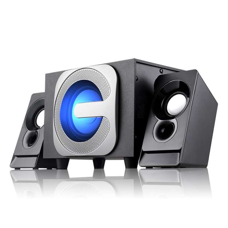 蓝牙音响笔记本木质电脑小音箱台式A家用USB多媒体2.1喇叭重低音