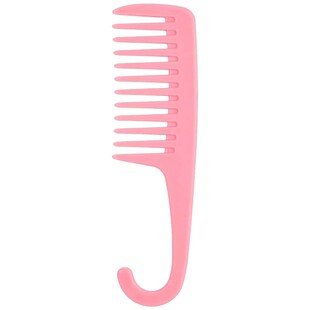 Tooth Comb Shower Hair-Detangling Curly Wide 1pcs for Long-W
