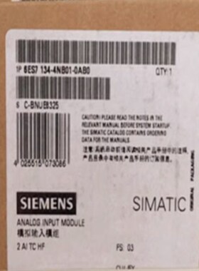 ET200S 6ES71344GD/JD000AB0 模D拟量输入模块 6ES71344NB010AB0