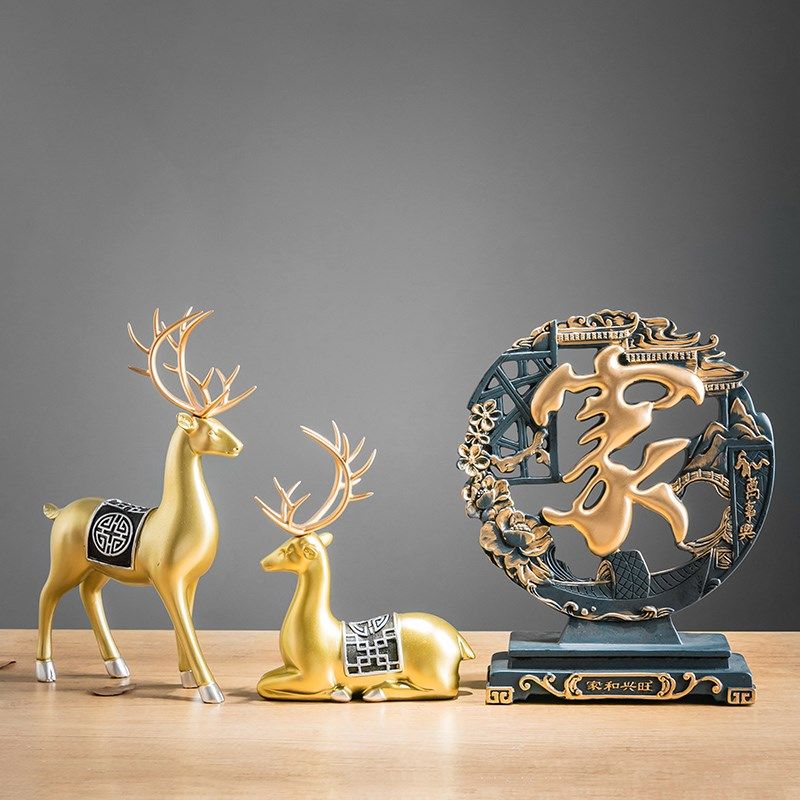 家居入户过道玄关新中式装饰品客厅房间书架摆设大气酒柜摆件,家居饰品,装饰摆件,淘宝优惠券,粉丝福利购,淘宝优惠卷