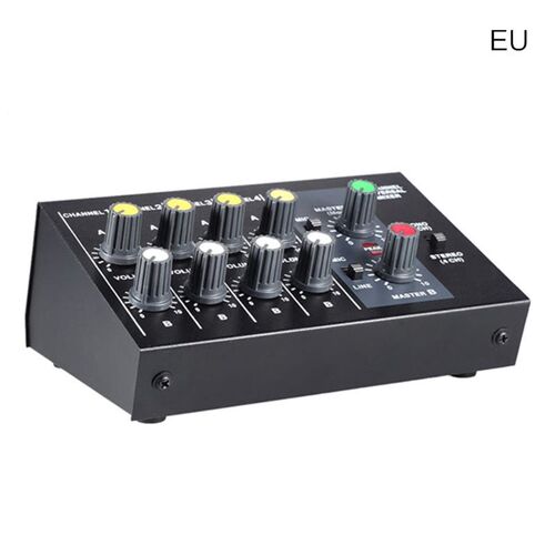 8 Channel Sound Universal Digital Mixer Adjusting Microphon
