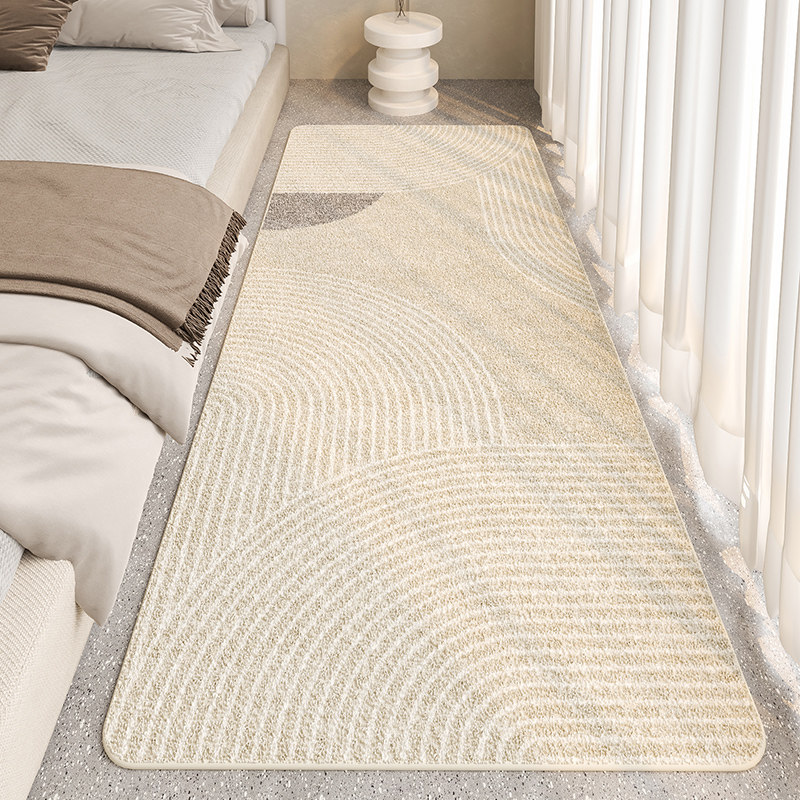 卧室床边地毯客厅日式侘寂风地垫房间耐脏阳台飘窗垫子长条床边毯,居家布艺,床边毯,淘宝优惠券,粉丝福利购,淘宝优惠卷