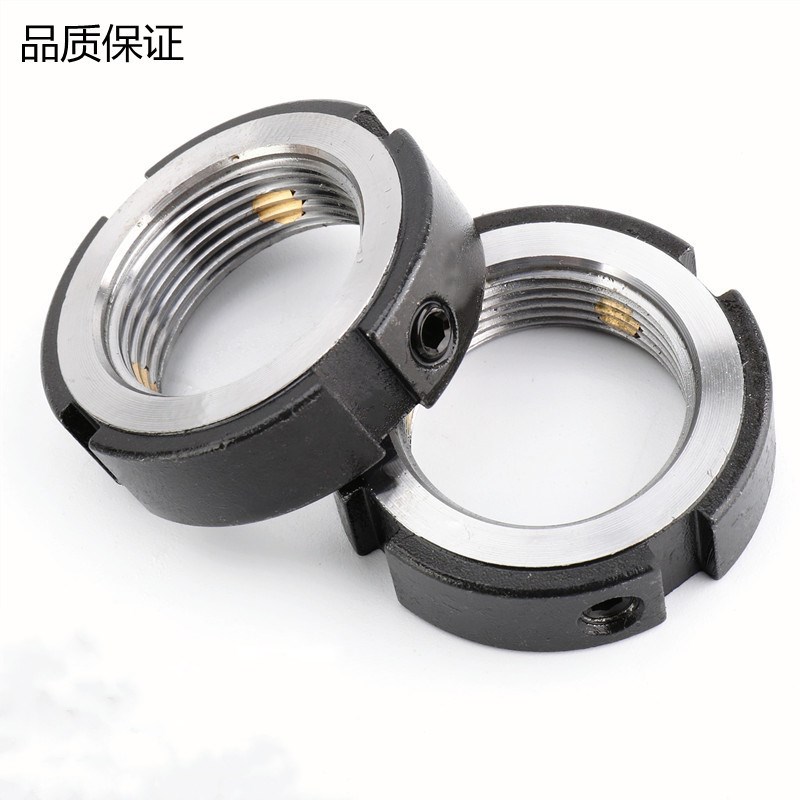 速发圆形精密锁紧螺母BKE01-M8 10 12 16 17 20 25 30 35 40 50 5