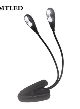 Led-Lamp Desk Goosenecks Night-Light Book-Reading Clip-On Mu
