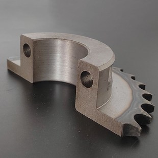 钢牙盘座 Kart成人卡丁车428链条齿轮304050后轴分体齿轮45