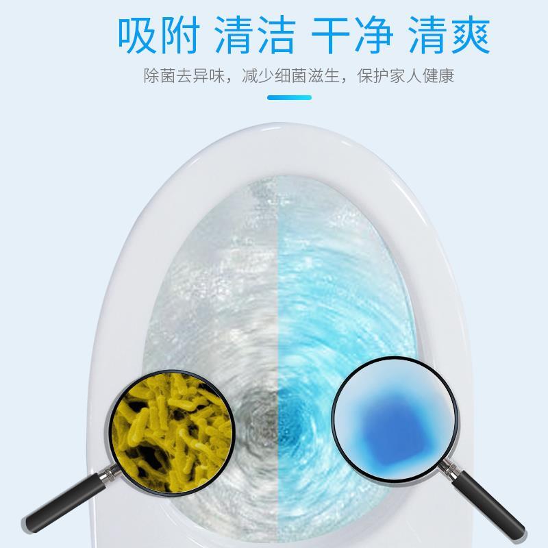 新品60pcs Blue Bubble Automatic Toilet Cleaner Tablet Blocks 洗护清洁剂/卫生巾/纸/香薰 马桶清洁剂/洁厕剂 原图主图