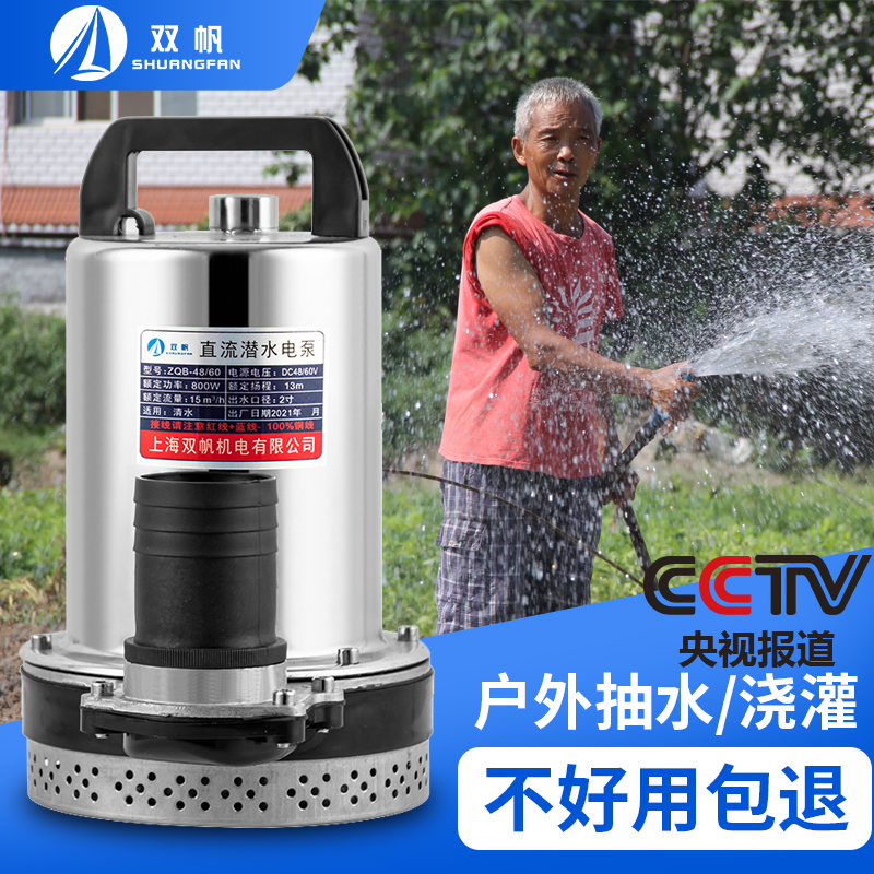 车直流潜6泵12V24V48V水A伏V720电动车家用小型灌溉农用抽 农机/农具/农膜 播种栽苗器/地膜机 原图主图