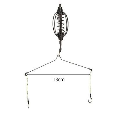 速发Bait Carp Fishing Feeder Fishing Baits Cages Hooks Rig S