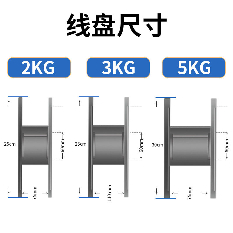 彩格3d打印耗材pla1.75mm 材料 可定制2kg 3kg 5kg 打印机耗材料3