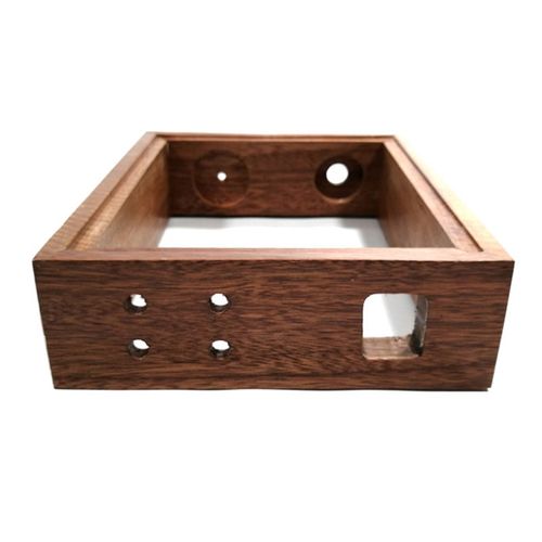 QN205 木框 胆机木箱 木机箱 前级 功放 耳放机箱 沙比利实木