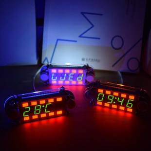 Digital Tube Digit Two LED Color DIY Mini Multifunctional