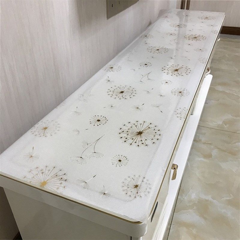 pvc餐桌隔热垫子磨砂防烫水晶板家用电视柜餐边柜台面桌面保护膜,居家布艺,桌布,淘宝优惠券,粉丝福利购,淘宝优惠卷