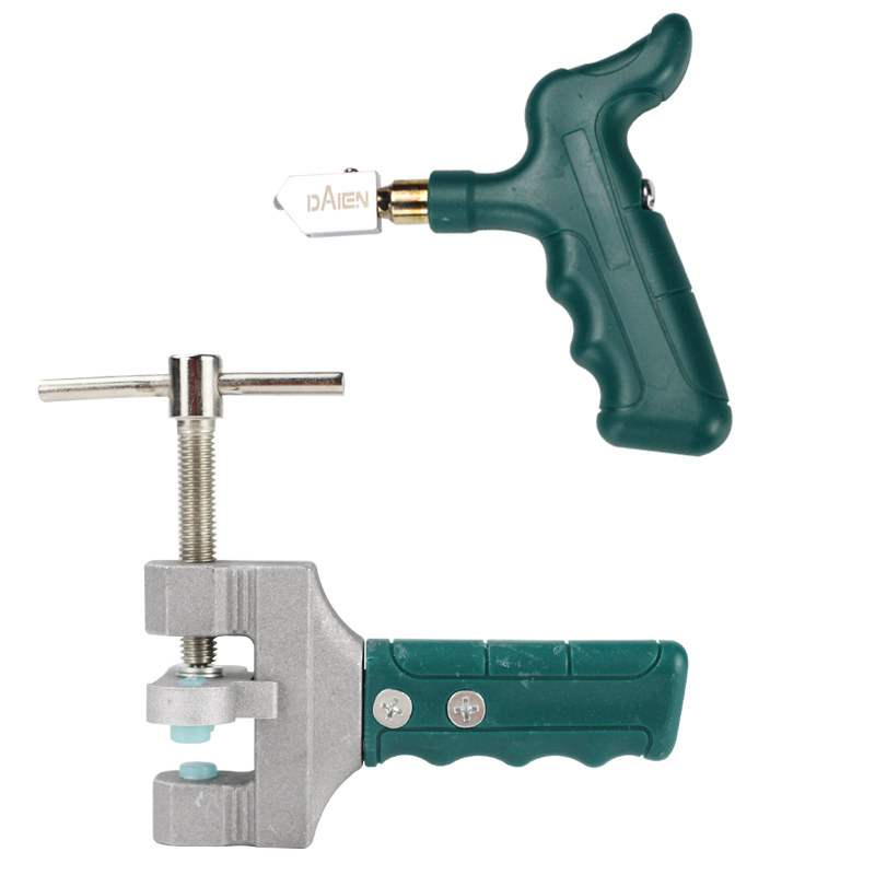 玻璃刀开界器套装瓷砖玻璃刀家用手握式陶瓷开界器多功能切割工具