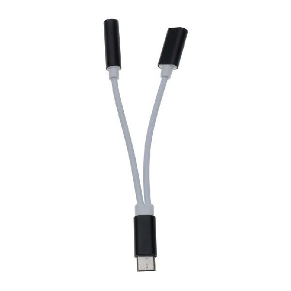 速发kebidu 2 In 1 3.5mm Headphone Jack Type C Male to Female 包装 内托 原图主图