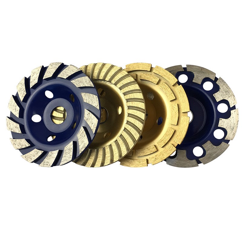 125mm5寸金刚石磨轮 大理石石C材打磨盘碗磨墙壁水泥混凝土打磨片