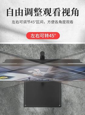 通用电视机落地支架可移动旋转升降推车家用立式活动增高转向架子