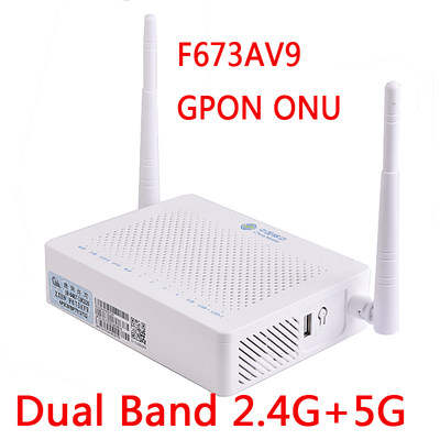 速发F673AV9 Dual band 4GE+2usb 5G WIFI ONU Gpon F670av6 Fibe