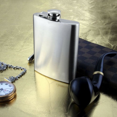 Stainless Steel Hip Flask Liquor Whiskey Alcohol Pocket Wine