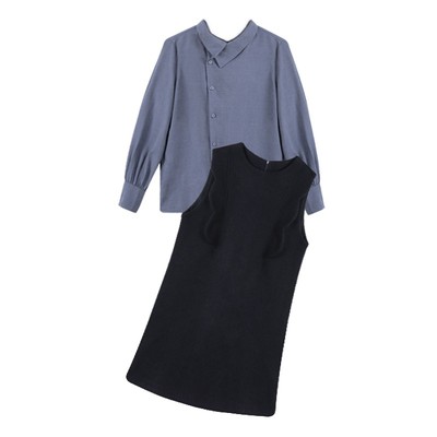 小个子孕妇装秋装套装时尚款2021年新款网红冬装上衣连衣裙春秋款