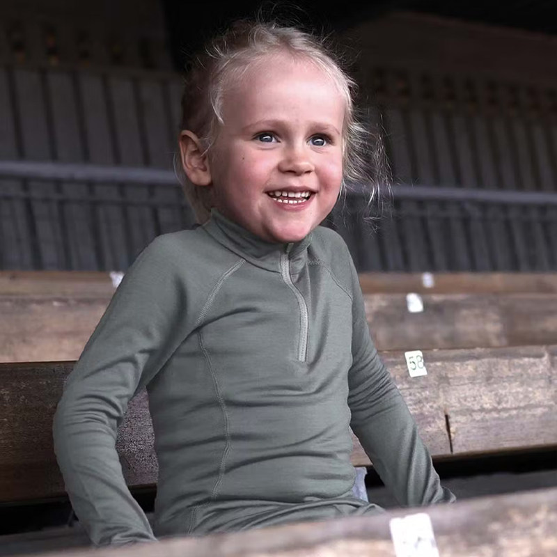 儿童美利奴羊毛速干衣男女半拉链长袖排汗运动保暖美丽诺打底T恤,童装/婴儿装/亲子装,儿童速干T恤,淘宝优惠券,粉丝福利购,淘宝优惠卷