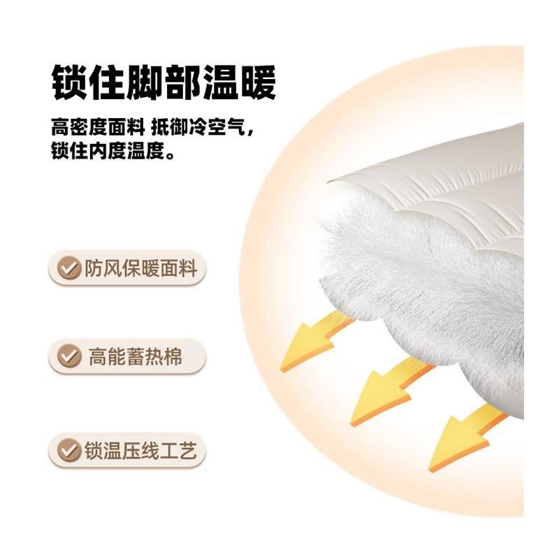 羽绒棉拖鞋男士冬季2024新款特大码室内家居厚底防滑大号保暖棉拖,居家布艺,居家棉拖/棉鞋,淘宝优惠券,粉丝福利购,淘宝优惠卷