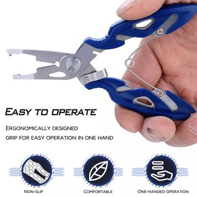 推荐Fishing Plier Scissor Braid Stainless Steel Lure Line Cu