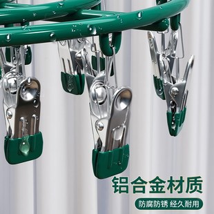 晾晒袜子多夹子晾衣架多功能防风挂钩凉袜夹内裤内衣架子家用神器