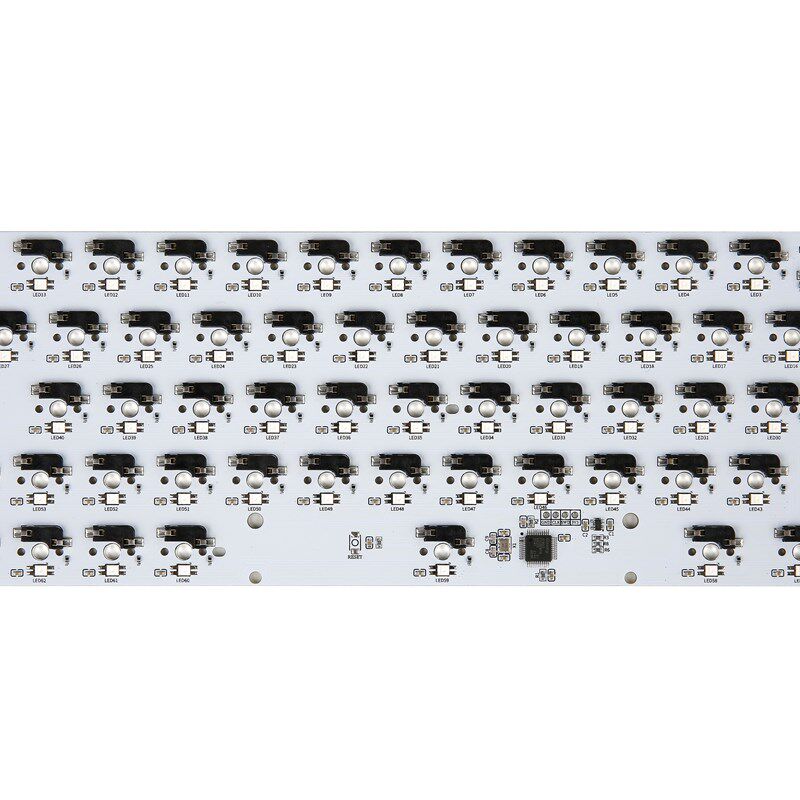 新品65% Rb 热插拔键盘PCB 68配列pcb 兼W容TADA孔位
