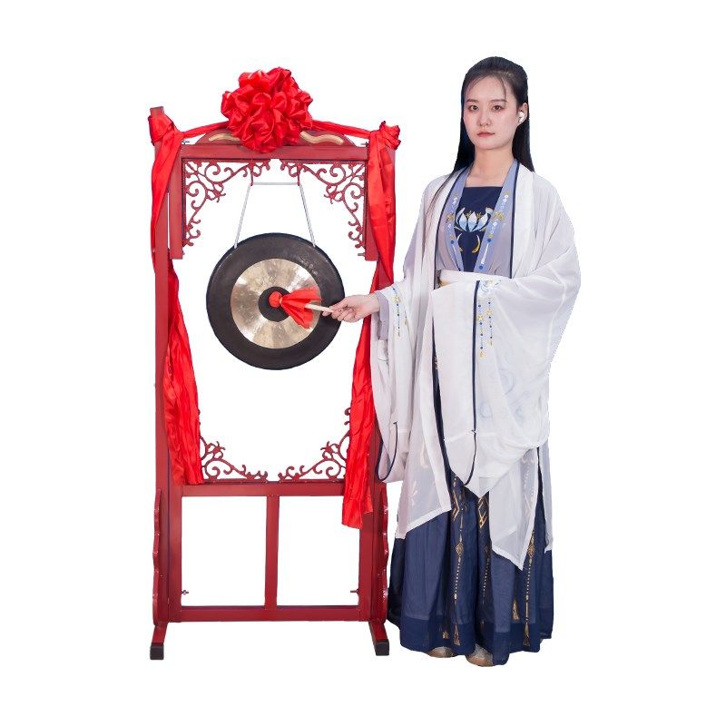 铜锣开道锣纯铜50/60/80cm大锣上市响铜锣开业庆典交易锣防汛抄锣