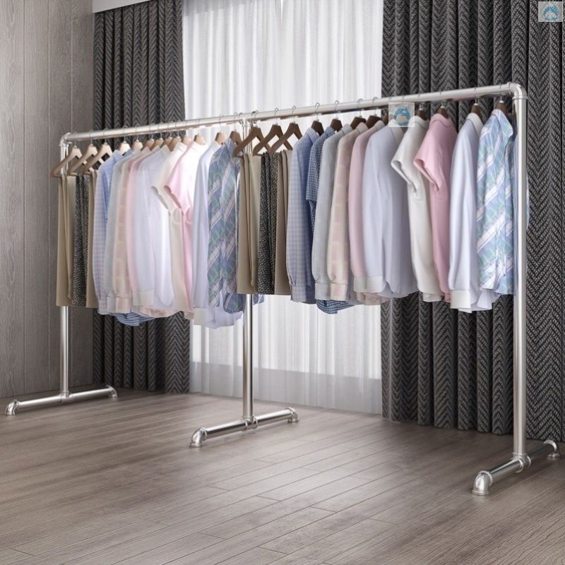 户外大号单杠晒衣服的s架子家用被子架晾衣架落地室外防风