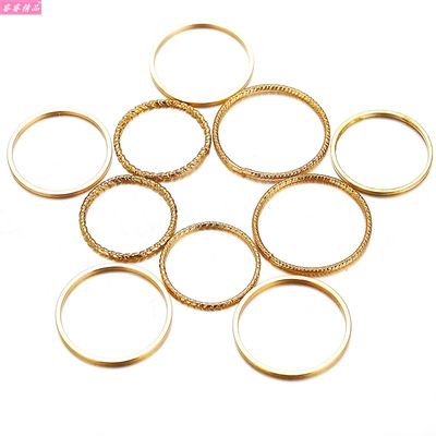 推荐10pcs simple joint ring finger rings female Fashion jewe