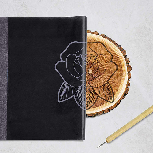 热销New Black Carbon Transfer Tracing Paper Graphite Carbon