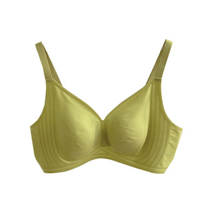 超薄款内衣聚拢收副乳防凸无钢圈凉感兔兔杯大胸显小文胸套装