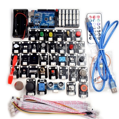 适用arduino UNO开发板编程学习套件入门级传感器R3单片机 米思齐