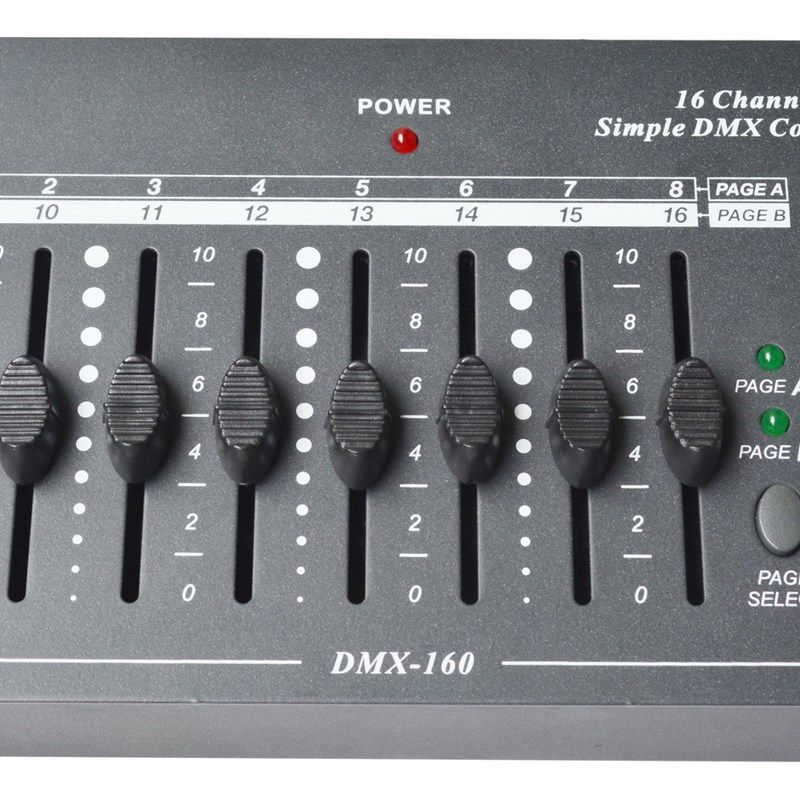 迷你灯光无线控台16路24路简易控制台小型演出婚庆调光台舞台设备