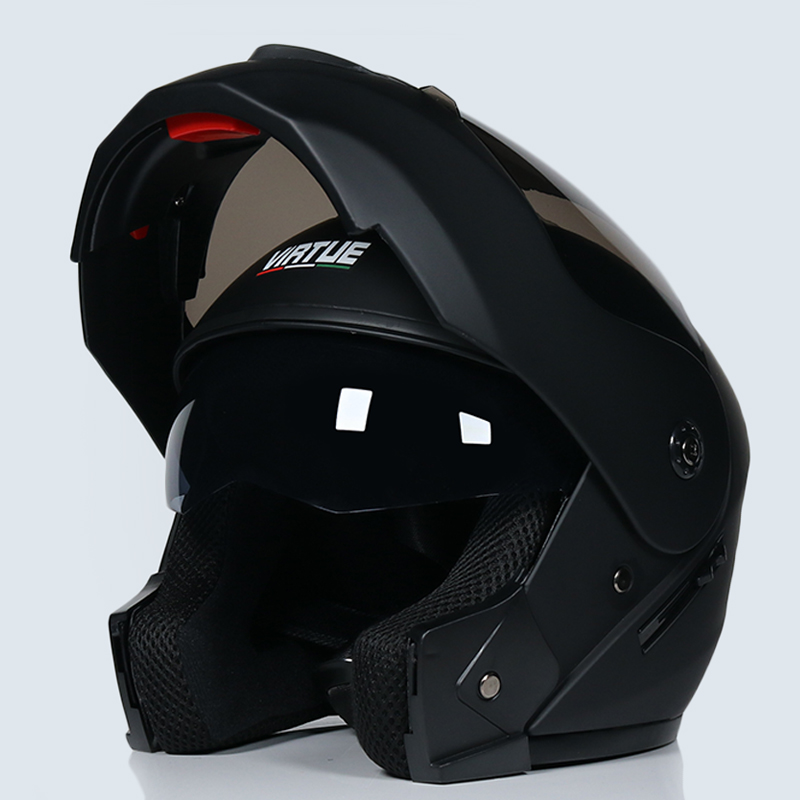 极速Casco capacetes double dual lens helmet motorcycle helme