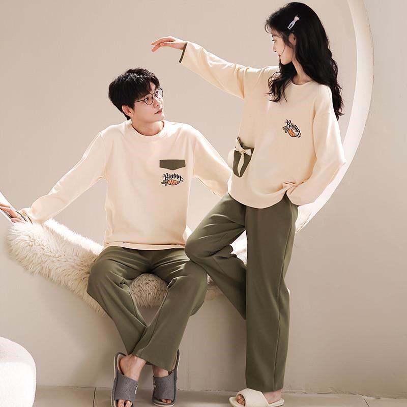 情侣睡衣秋冬季长袖套头夫妻男女士情侣款休闲全棉运动家居服,女士内衣/男士内衣/家居服,睡衣/家居服套装,淘宝优惠券,粉丝福利购,淘宝优惠卷