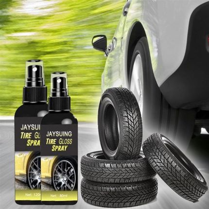 推荐Tyre Gloss Spray Tire Glazing Keep Tire Black Rubber Pro