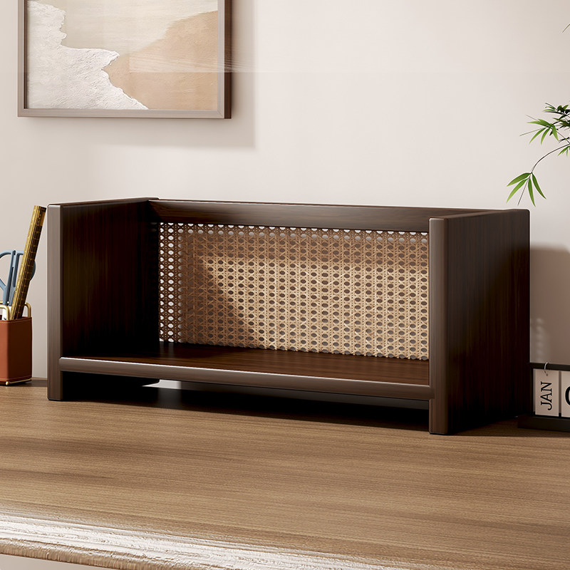 桌面置物架杯架办公室工位桌上实木板书架小型餐桌台面收纳架子,住宅家具,搁板/置物架/家用陈列架,淘宝优惠券,粉丝福利购,淘宝优惠卷