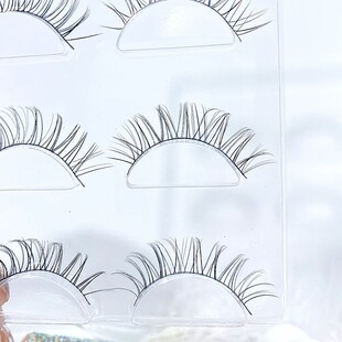 Band makeup Lashes bulk Mink faux 速发Transparent cils