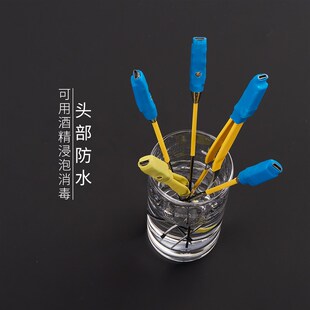 采耳工具儿童发光镊子光纤超亮掏挖扣耳朵勺神器夹子硅胶软套带灯