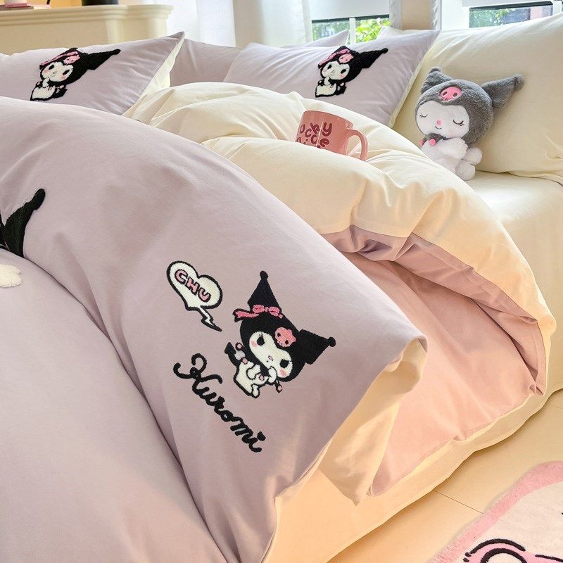 库洛米新疆长g绒棉儿童卡通四件套加厚全棉磨毛床单被套三件套,床上用品,床品套件/四件套/多件套,淘宝优惠券,粉丝福利购,淘宝优惠卷