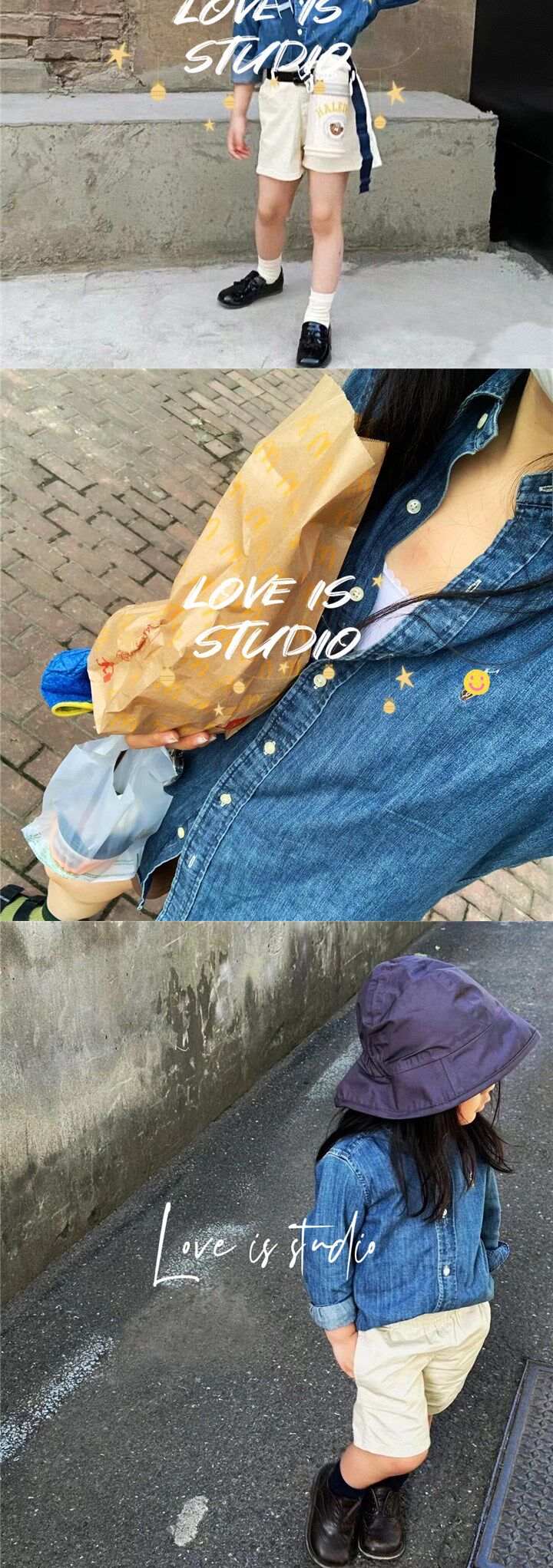 Детская джинсовая рубашка  None Other 2024