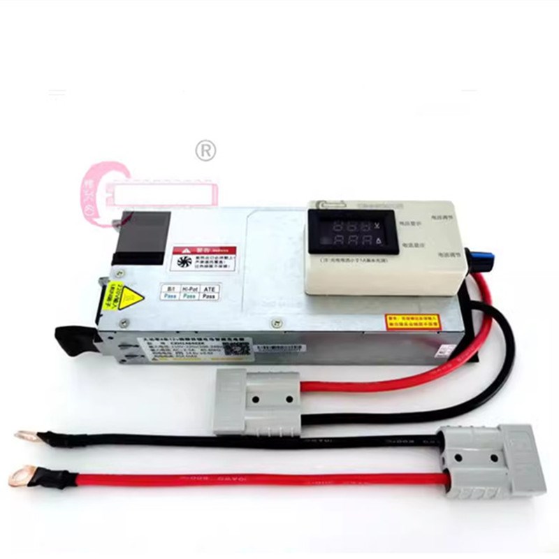 12v房车充 电电器可调电压风扇池输出真40A电流电压14.6v带显示表