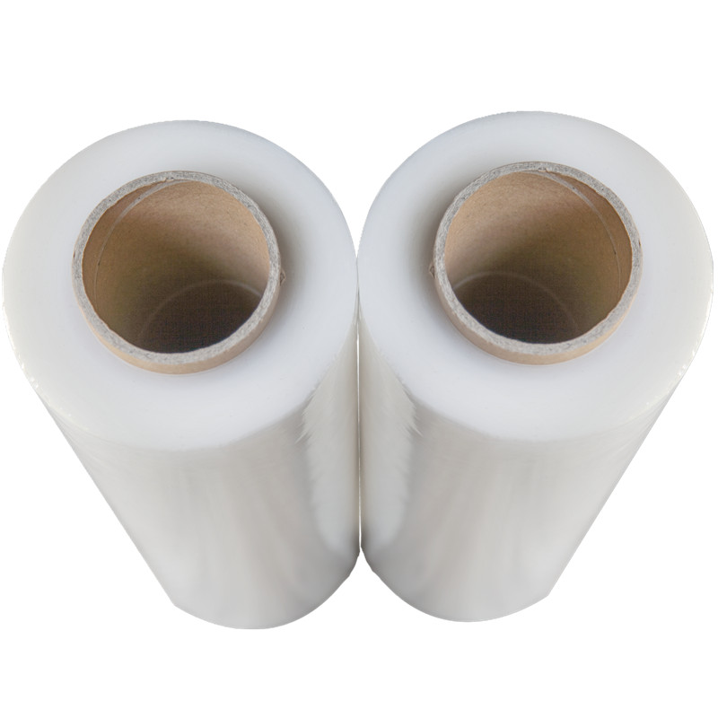 pe缠绕膜拉伸膜4.3公斤 宽50cm工业包装塑料大卷保护膜托盘打包膜