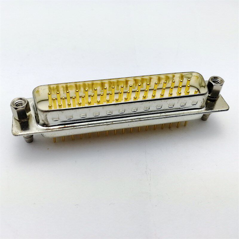 DB50连接器公座直插焊板车针镀金铆6.0支架鱼叉锁螺丝工业级台产