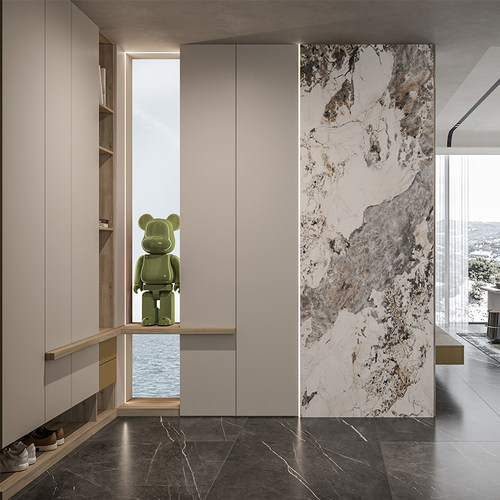 金牌全屋定制满墙电视柜一体背景墙客厅收纳柜书柜定制储物柜家具