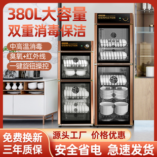 高温消毒柜台式 商用消毒柜家用小型消毒碗筷柜双门立式 茶杯柜