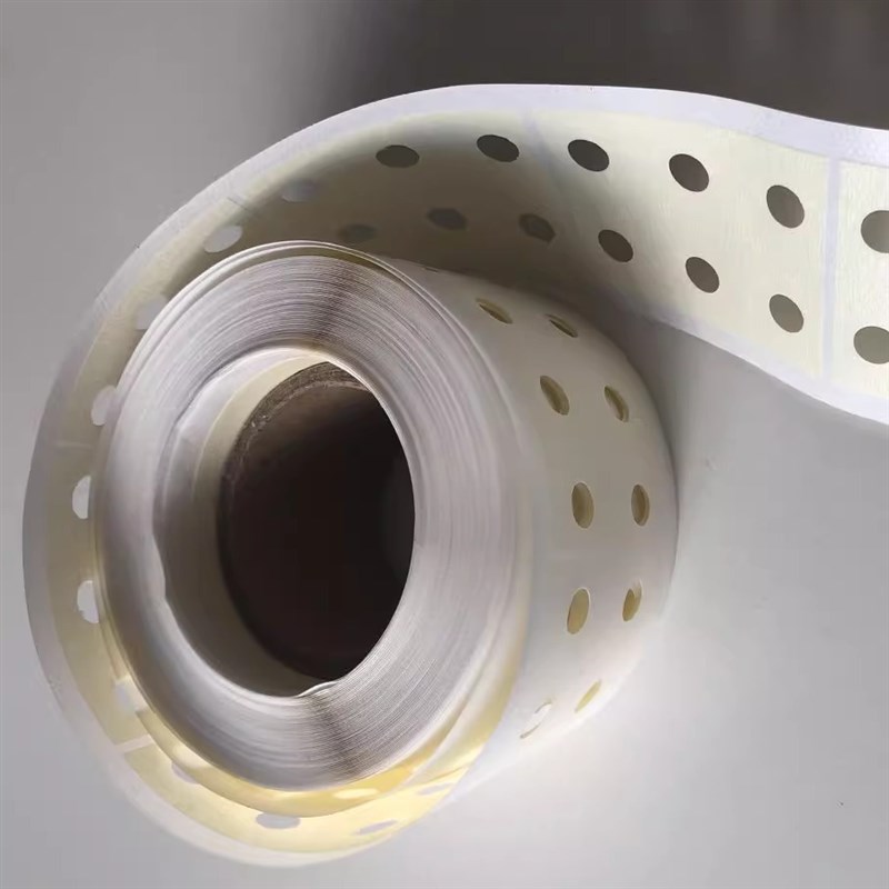 AI接料带六孔美纹胶带立式机插件电容电感六孔牛皮纸胶带高粘