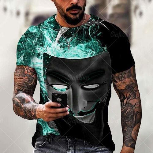 小众高货plus size tshirt for men T Shirt t shirts Short shir